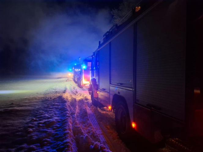 Tragiczny pożar w Pasiecznikach Dużych. Nie żyją dwie osoby
