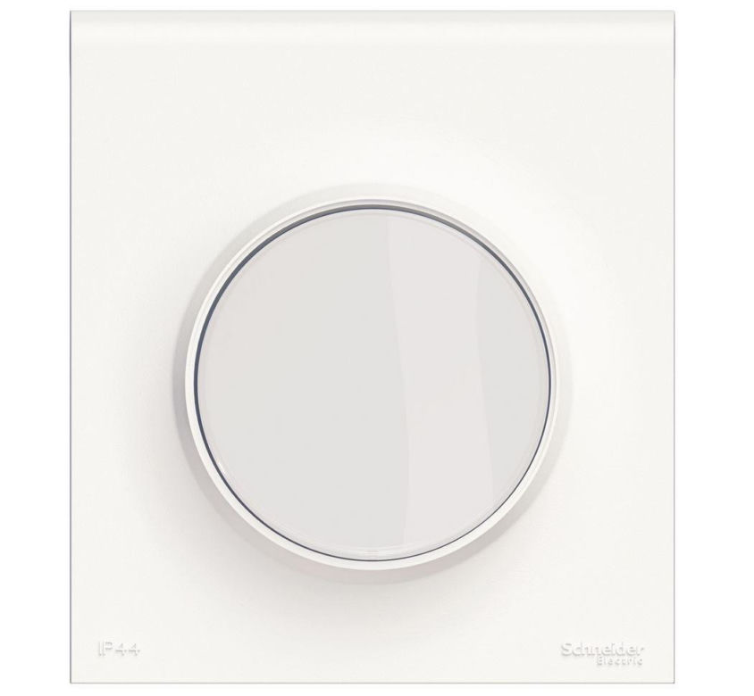 Gniazdo bryzgoszczelne IP-44 Biały Schneider Odace onelectro