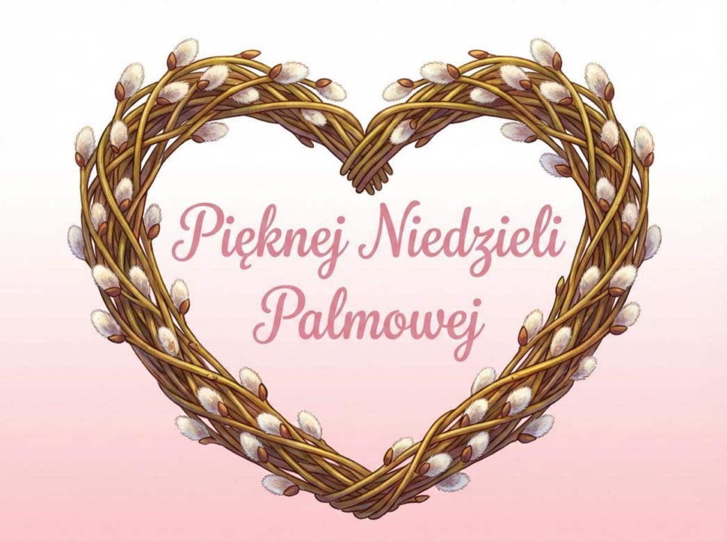 Kartka na Niedzielę Palmową