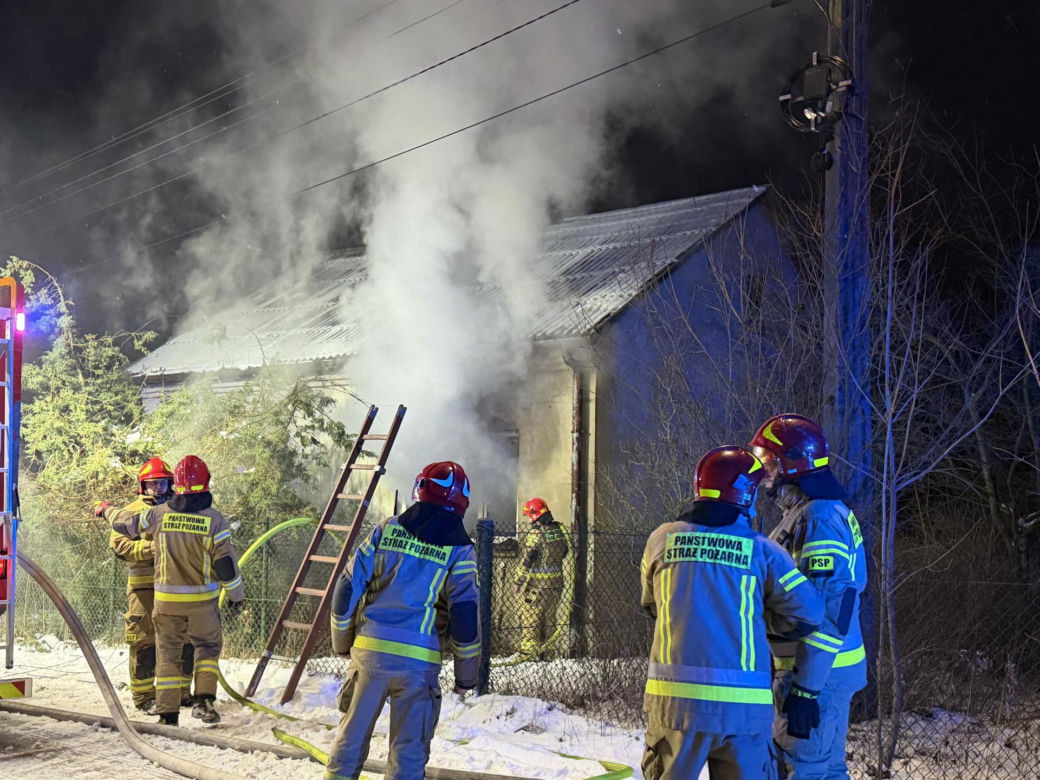 Tragiczny pożar w Bierwcach