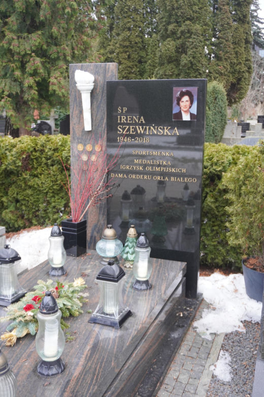 Nagrobek Ireny Szewińskiej