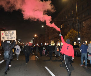 Blokada Sejmu przez Ogólnopolski Strajk Kobiet