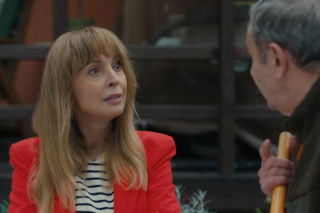 Barwy szczęścia, odc. 3297. Czesław (Marian Jaskulski), Agnieszka (Katarzyna Tlałka)