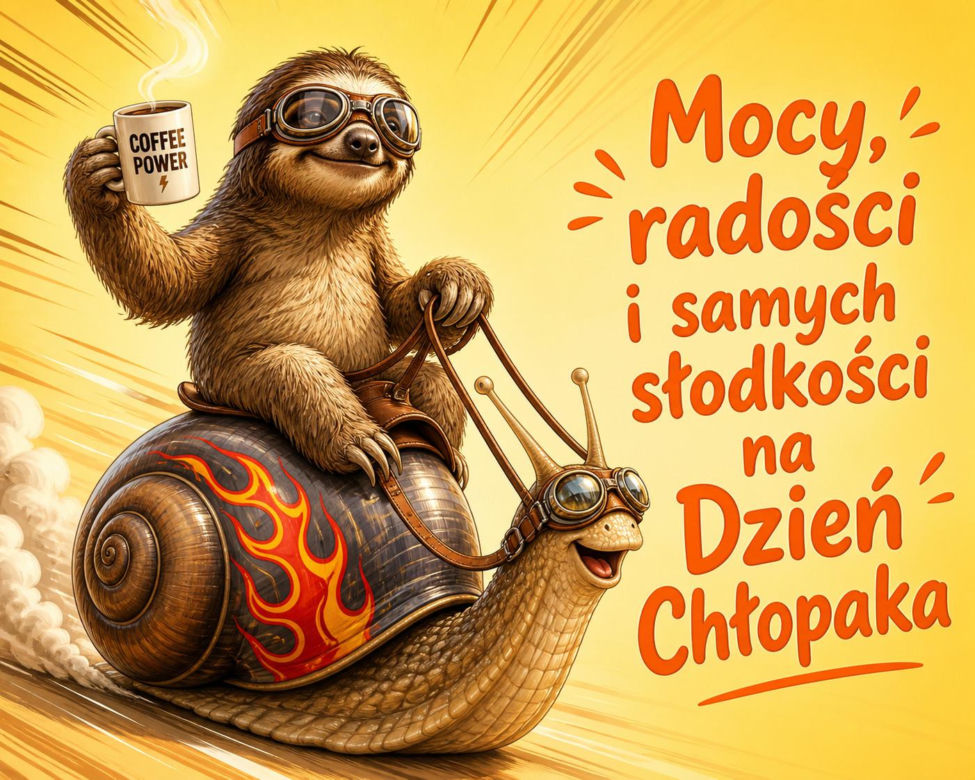 Śmieszna kartka na Dzień Chłopaka