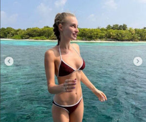 Rajskie kadry Pisarek podnoszą temperaturę! Internauci nie mogą się oderwać od niej wzroku