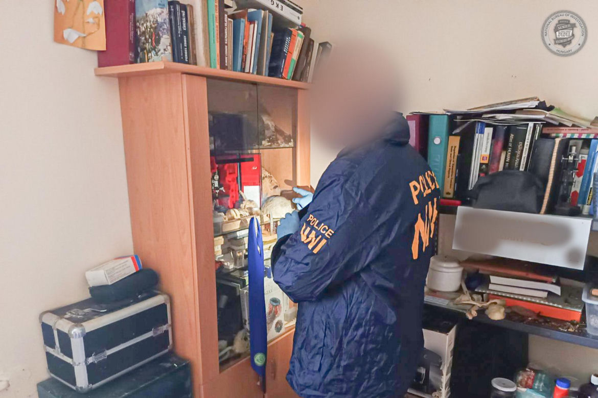 Ludzkie szczątki w walizkach i słoikach w mieszkaniu b. pracownika szpitala. Zeznał, że z niektórych robił potrawy