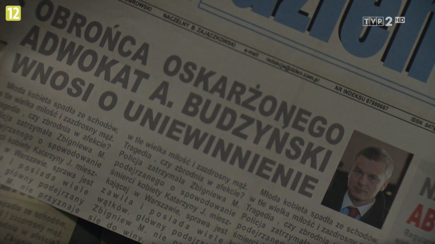 M jak miłość, odc. 1641: gazety w domu pani Reni Mróz