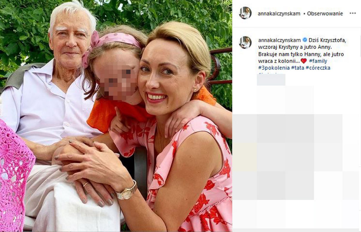 Anna Kalczyńska wspomina zmarłego tatę