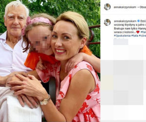 Anna Kalczyńska wspomina zmarłego tatę