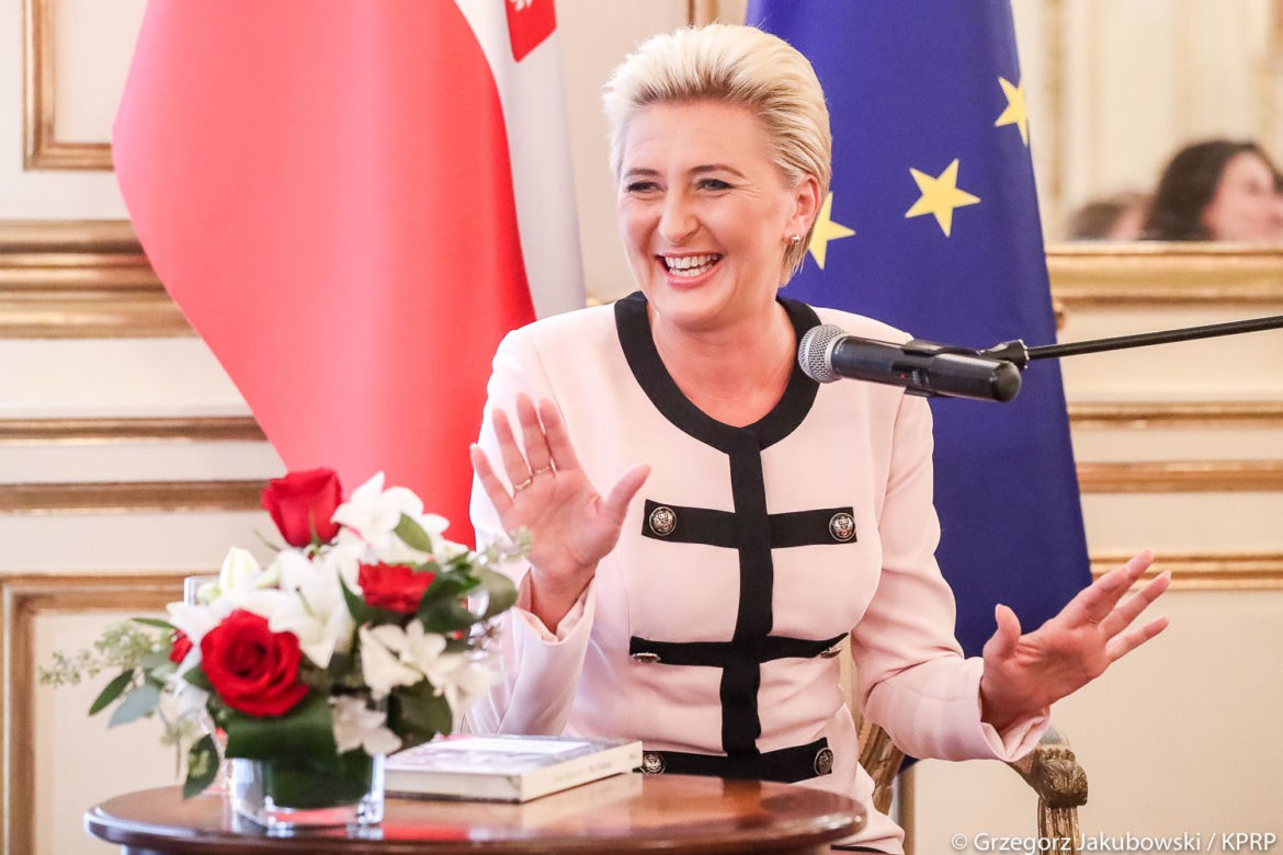 Agata Duda olśniła w USA