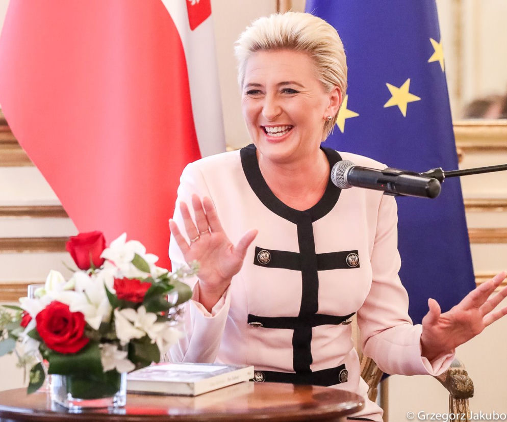 Agata Duda olśniła w USA