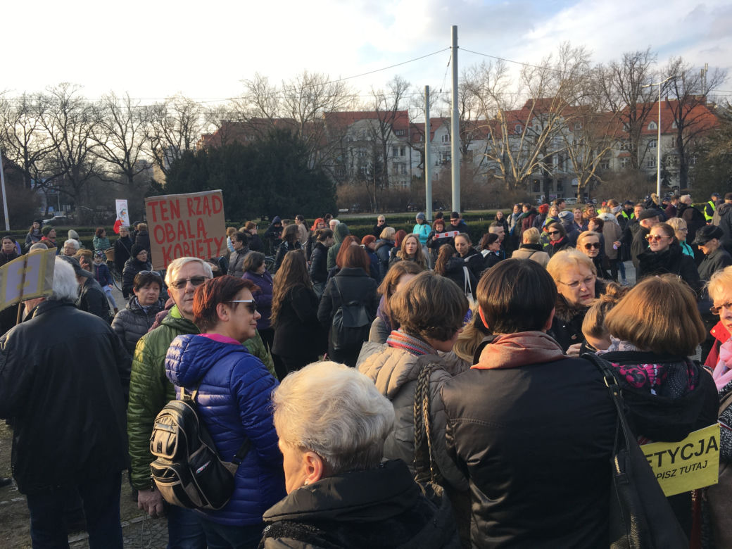 Strajk kobiet we Wrocławiu