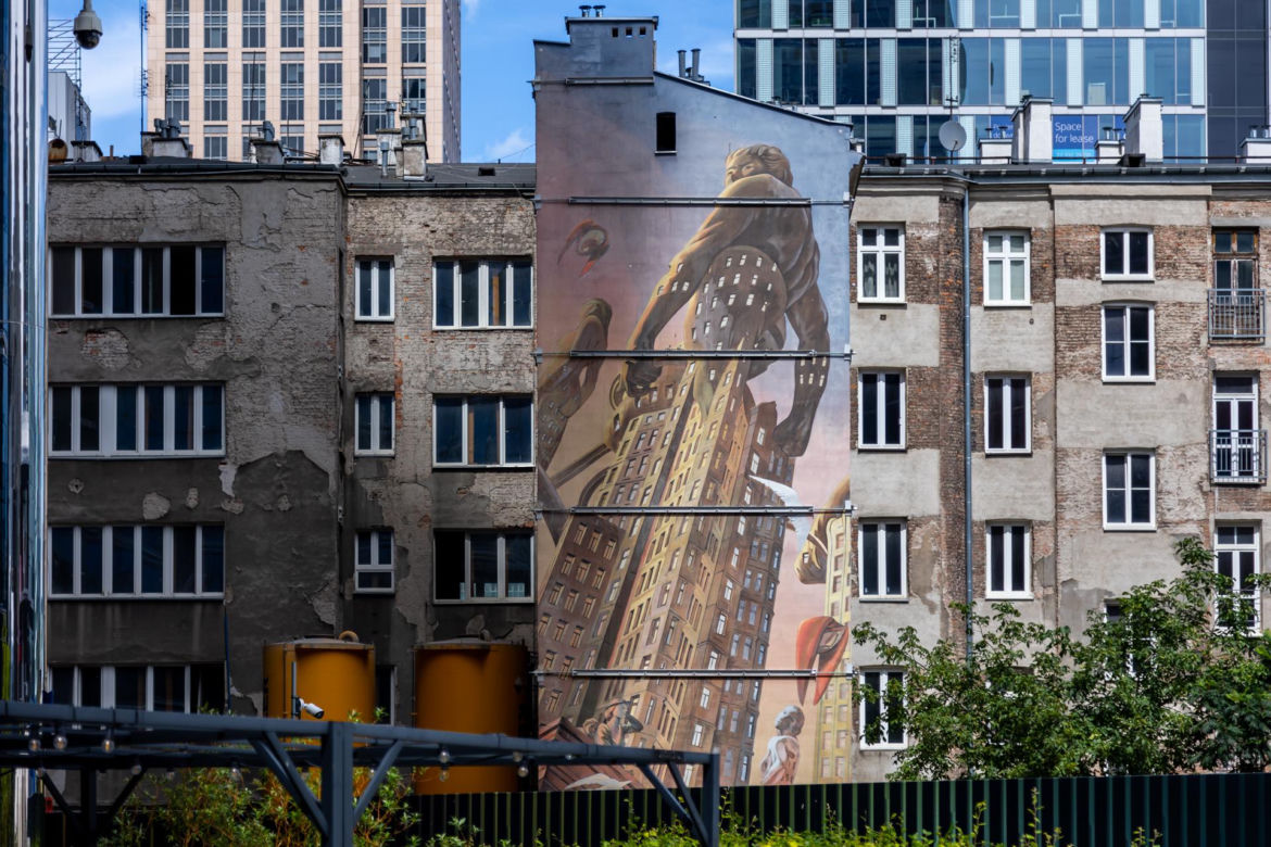 Murale w Warszawie