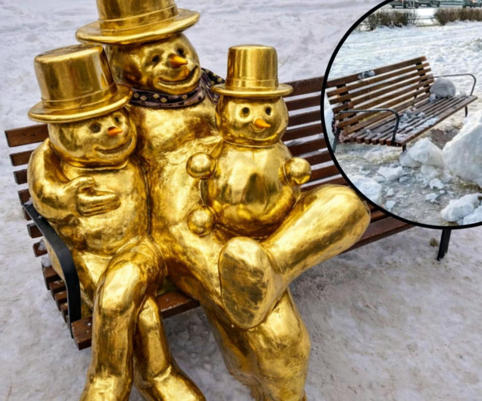 Jakiś bałwan zniszczył mokotowskie bałwanki. Teraz mieszkańcy domagają się pomnika!