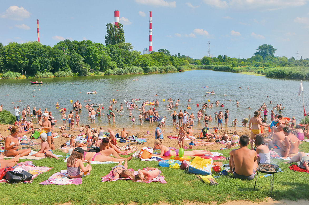 Najlepszy plażing na Poniatówce