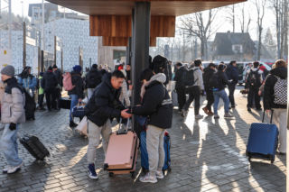 Korki na zakopiance i tłumy w Zakopanem na święta