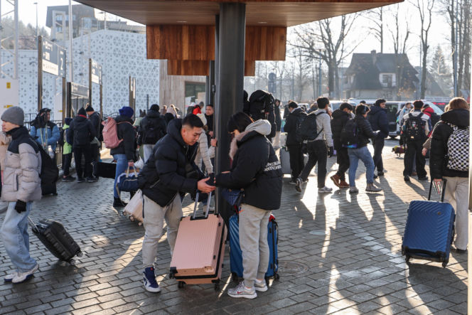 Korki na zakopiance i tłumy w Zakopanem na święta