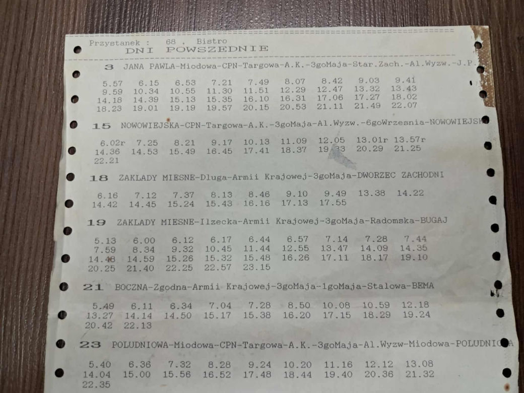 70 lat starachowickiej komunikacji miejskiej