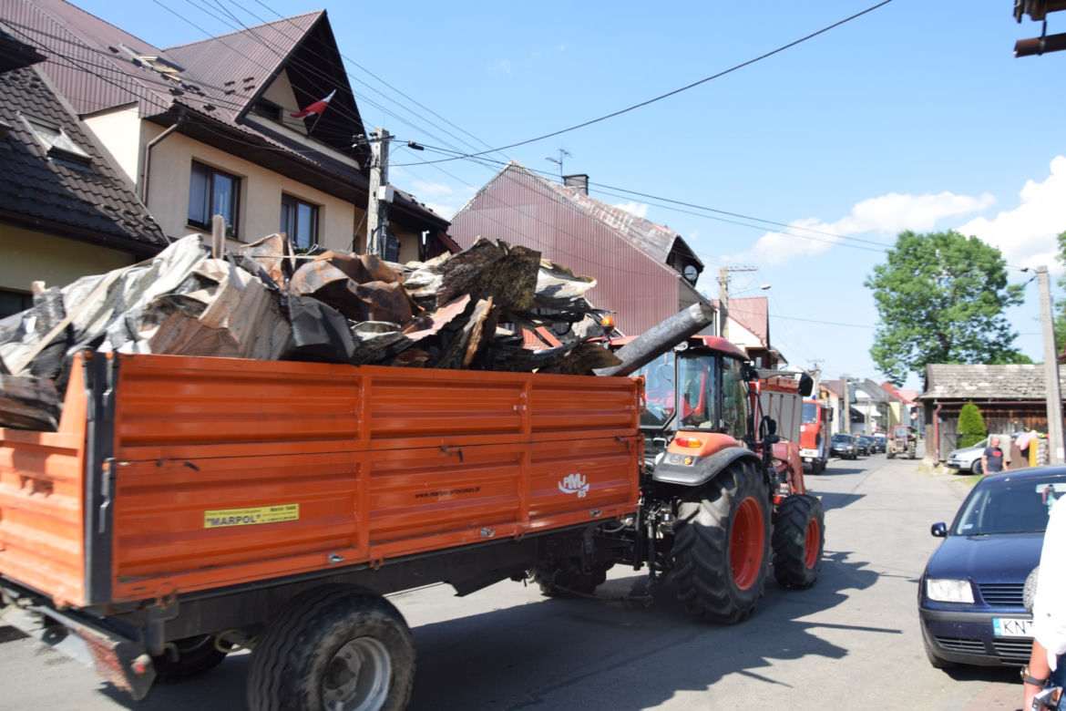Góralska solidarnosc po pozarze w Nowej Bialej I