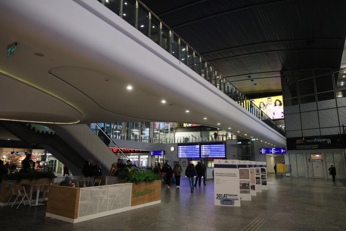 50. urodziny Dworca Warszawa Centralna