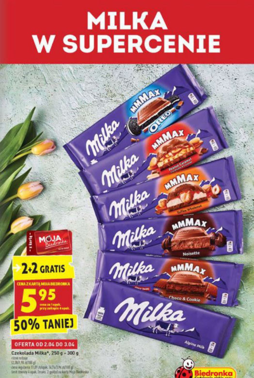Promocje w Biedronce od 1.04