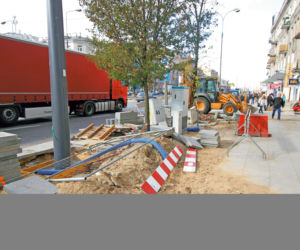 Rok porządków  po budowie  metra