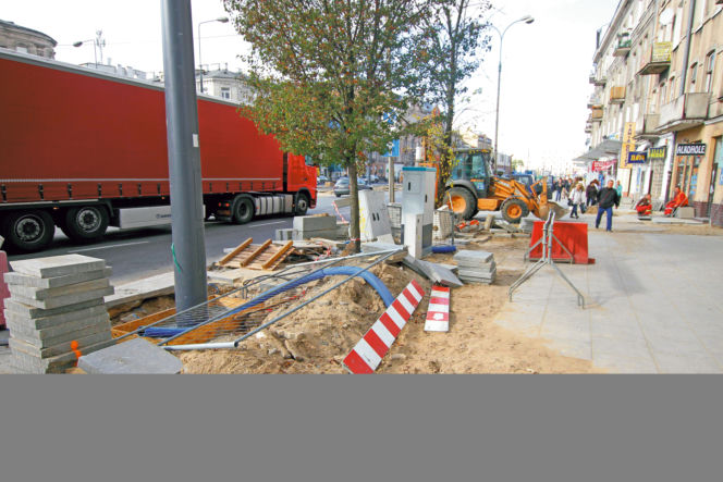 Rok porządków  po budowie  metra