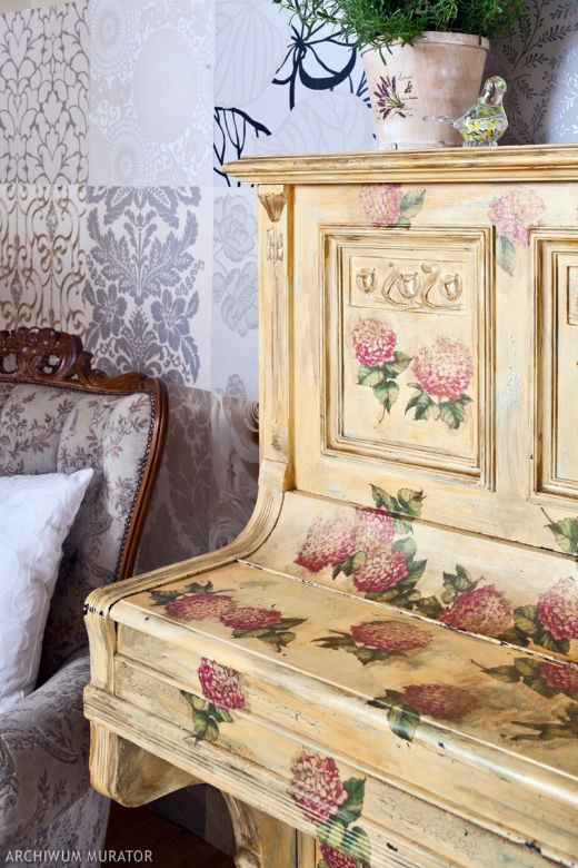 Pianino i decoupage