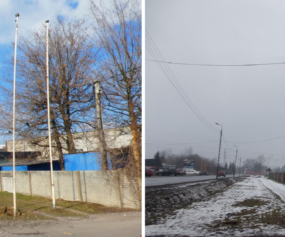 ZDM tylko w lutym usunęło ponad sto reklam z pasa drogowego