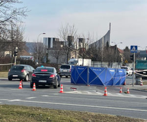 Rzeszów: Tragiczny wypadek na ul. Sikorskiego. Zginął rowerzysta [ZDJĘCIA]