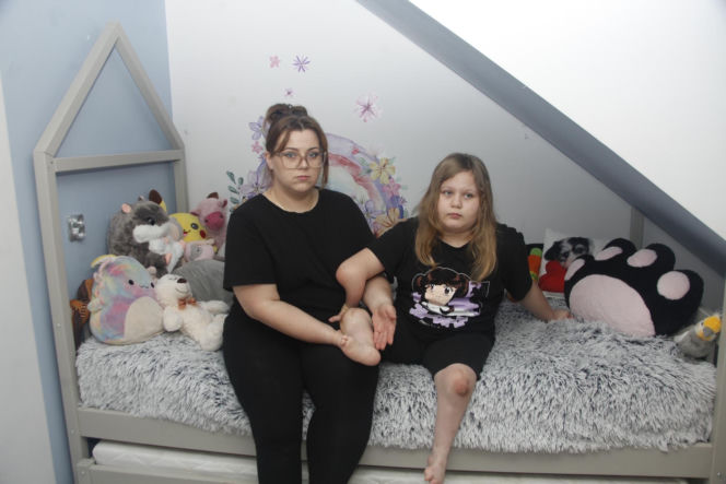 Czołgam się, bo nie mamy na ortezy