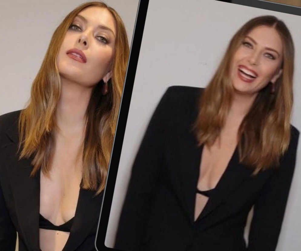 Maria Szarapowa w odważnej stylizacji. Zaskakujące kadry byłej gwiazdy tenisa