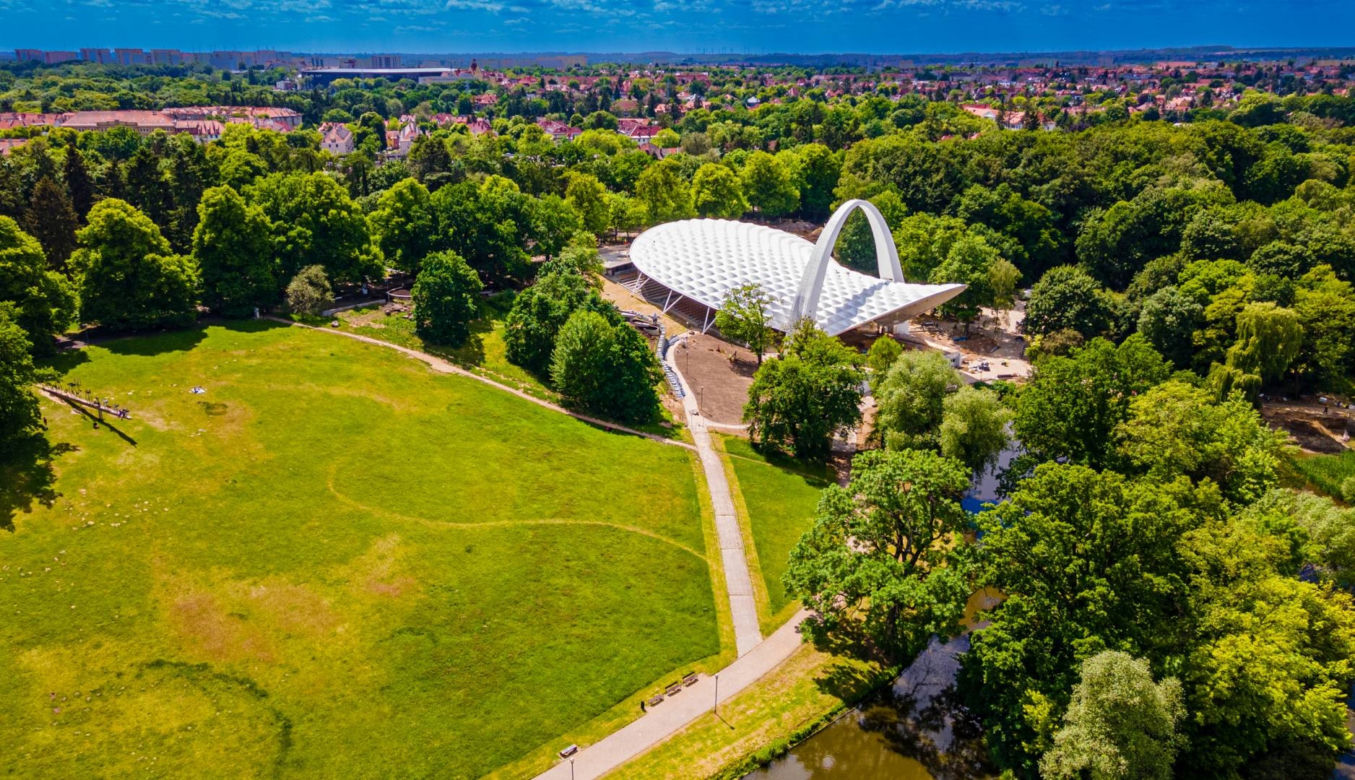 Modernizacja Teatru Letniego w Szczecinie - czerwiec 2022