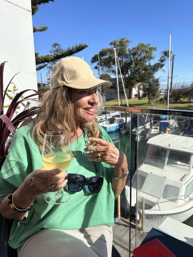 Agnieszka Fitkau-Perepeczko świętuje imieniny w Australii