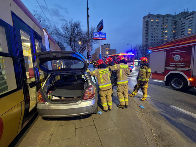 Wypadek na Mokotowie