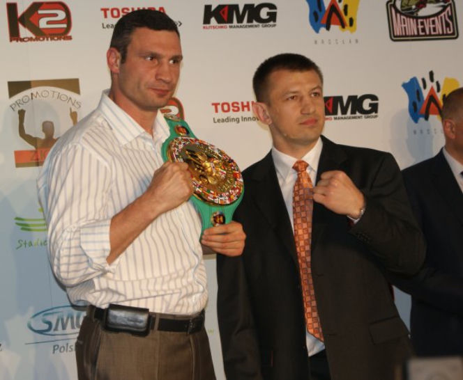Tomasz Adamek i Witalij Kliczko