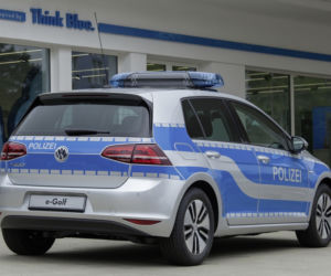 Radiowóz Volkswagen e-Golf 