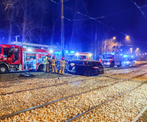 Wypadek w Małobądzu