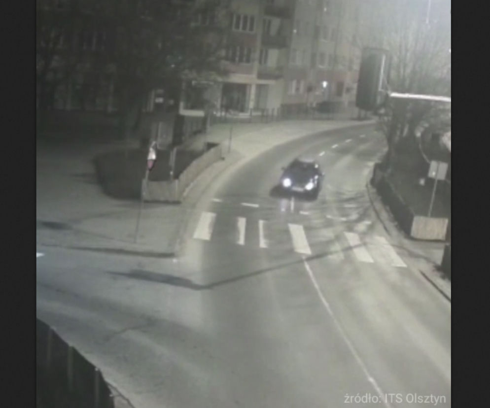 Pijany kierowca jechał wężykiem w centrum Olsztyna