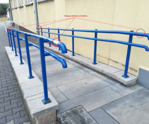 Język Braille’a na dworcach kolejowych