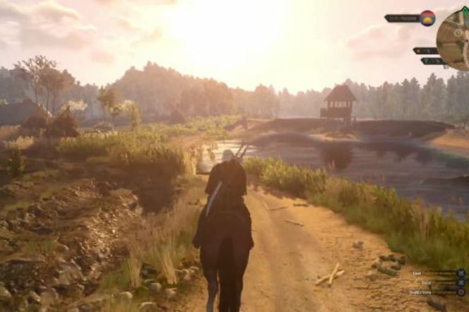 Wiedźmin 3 gameplay