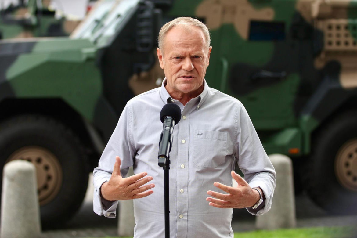 MSPO 2025. Premier Donald Tusk w Kielcach