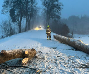 Wichura zniszczyła zabytkową kapliczkę przy sanktuarium