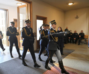 Pogrzeb strażnika miejskiego z Warszawy. Krzysztof zmarł na służbie