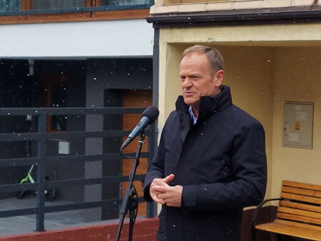 Donald Tusk z wizytą w Starachowicach