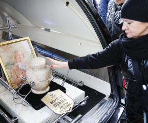 Pogrzeb Bożeny Dykiel