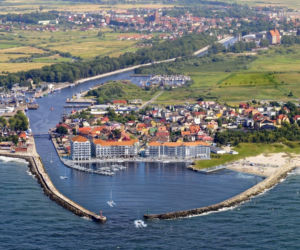Kompleks hotelowo-mieszkalny Marina Royale w Darłowi – wizualizacja nadmorskiej lokalizacji kompleksu