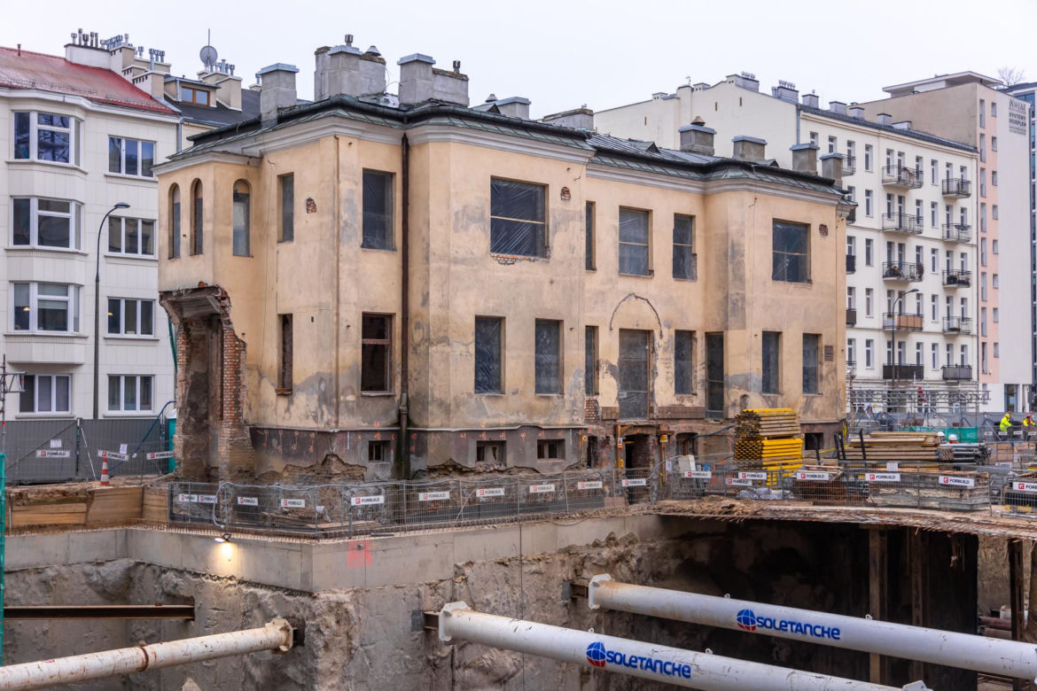 Budowa Muzeum Getta Warszawskiego w Warszawie
