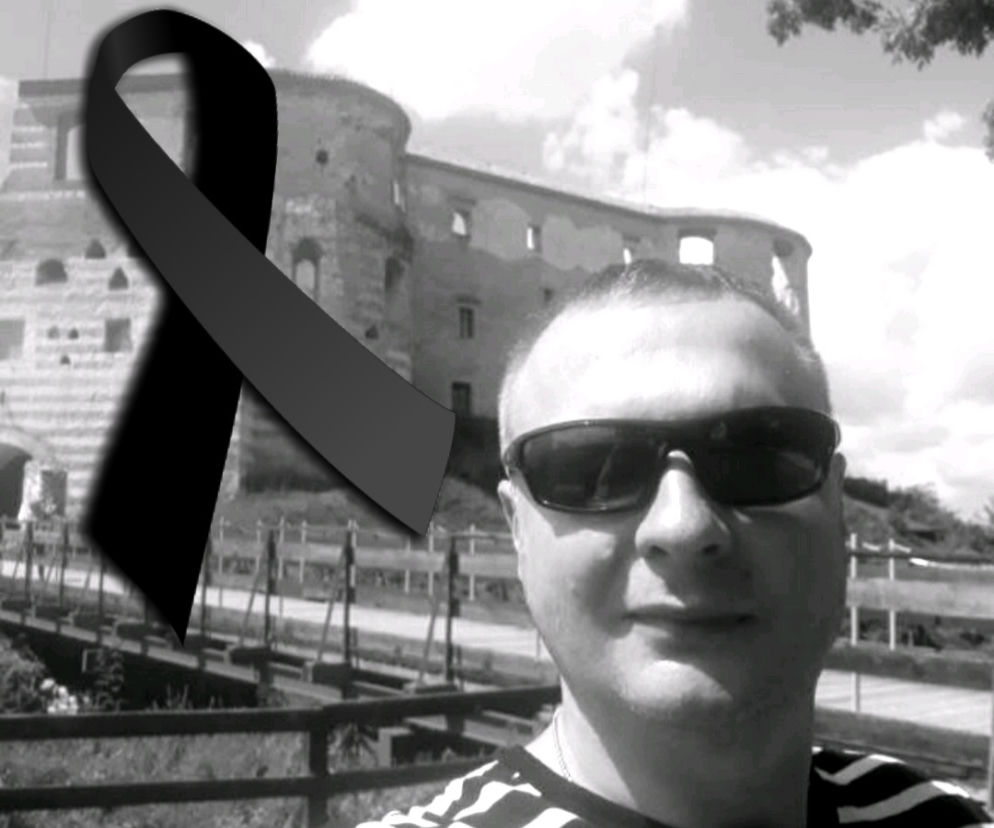 Policjanci z Poznania okryli się żałobą. Nasz kolega odszedł na wieczną służbę