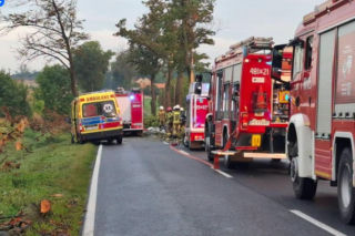 Śmiertelny wypadek na trasie Leszno Śrem